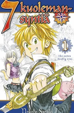 Sangatsu Manga 7 kuolemansyntiä 1* Nuortenkirjat|Nuortenkirjat