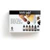 Winsor & Newton Akryylimuste 6x30ml Metallic Liquitex Acrylic Ink* Liquitex|Lahjavinkit Taiteilijalle