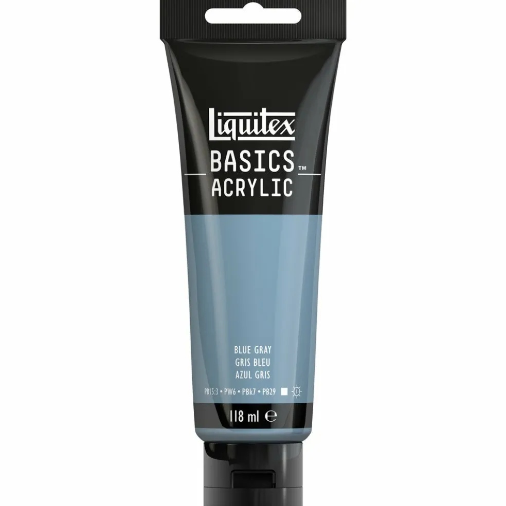 Akryyliväri 118ml 142 Blue Grey Liquitex Basics Acrylic