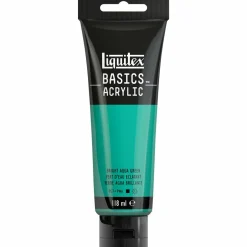 Akryyliväri 118ml 660 Bright Aqua Green Liquitex Basics Acrylic