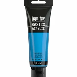 Winsor & Newton Akryyliväri 118ml 570 Brilliant Blue Liquitex Basics Acrylic* Liquitex|Akryylimaalaus