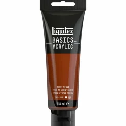 Akryyliväri 118ml 127 Burnt Sienna Liquitex Basics Acrylic