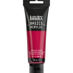 Akryyliväri 118ml 311 Cadmium Red Deep Hue Liquitex Basics Acrylic