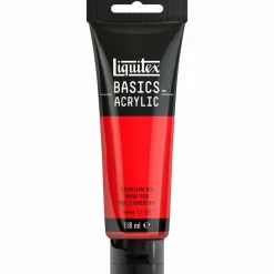 Akryyliväri 118ml 983 Fluorescent Red Liquitex Basics Acrylic