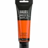 Winsor & Newton Akryyliväri 118ml 982 Fluorescent Orange Liquitex Basics Acrylic* Liquitex|Akryylimaalaus