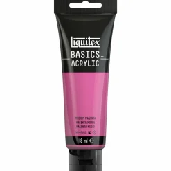 Winsor & Newton Akryyliväri 118ml 500 Medium Magenta Liquitex Basics Acrylic* Liquitex|Akryylimaalaus