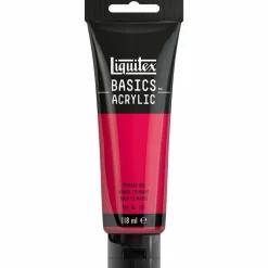 Winsor & Newton Akryyliväri 118ml 415 Primary Red Liquitex Basics Acrylic* Liquitex|Akryylimaalaus
