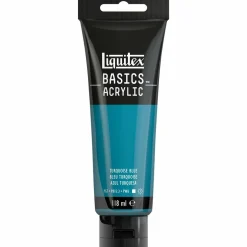 Akryyliväri 118ml 046 Turquoise Blue Liquitex Basics Acrylic