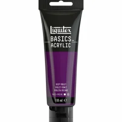 Winsor & Newton Akryyliväri 118ml 115 Violet Deep Liquitex Basics Acrylic* Liquitex|Akryylimaalaus