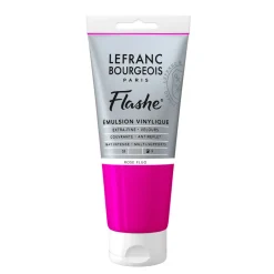 Suomalainen.com Akryyliväri 80ml matta 163 Flourescent Pink L&B Flashe Acrylic* Akryylimaalaus|Akryylimaalaus