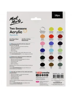 Akryyliväri 18x12ml, Mont Marte Two Seasons