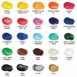 Winsor & Newton Akryylivärilajitelma 24x22ml Liquitex Basics Acrylic* Akryylimaalaus|Akryylimaalaus