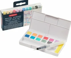 Akvarelliväri 12 kpl Derwent Pastel Shades Paint Set