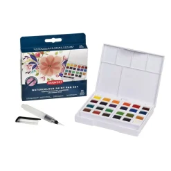 Akvarelliväri 24 kpl Derwent Watercolour Paint pan Set