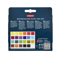 Akvarelliväri 24 kpl Derwent Watercolour Paint pan Set