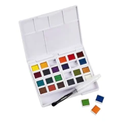 Akvarelliväri 24 kpl Derwent Watercolour Paint pan Set