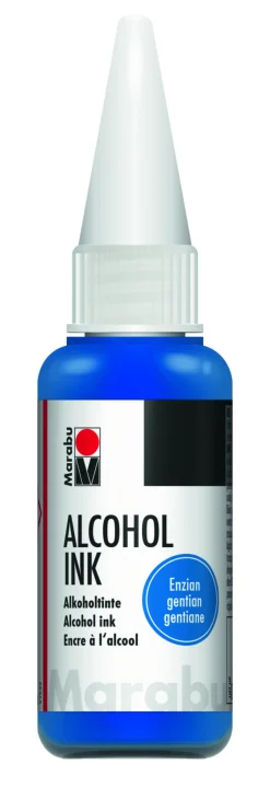 Alkoholimuste 20ml sininen, Marabu Alcohol ink 057 gentian