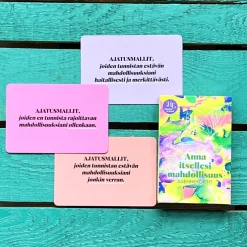 Anna itsellesi mahdollisuus -asennekortit Hidasta Elämää