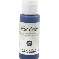 Askartelumaali 60ml laivastonsininen Plus Color