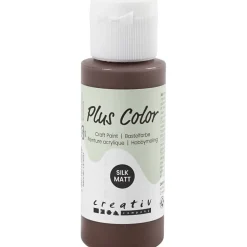 Suomalainen.com Askartelumaali 60ml ruskea Plus Color* Muut Askartelutarvikkeet|Askartelu