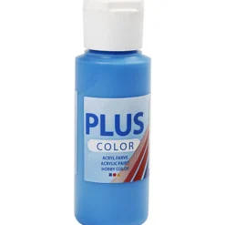 Askartelumaali 60ml sininen Plus Color