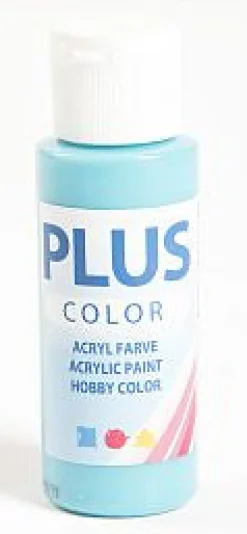 Suomalainen.com Askartelumaali 60ml turkoosi Plus Color* Muut Askartelutarvikkeet