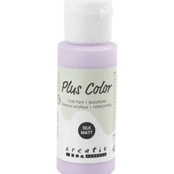 Askartelumaali 60ml vaalea lila Plus Color