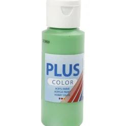 Suomalainen.com Askartelumaali 60ml vihreä Plus Color* Muut Askartelutarvikkeet|Askartelu