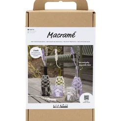 Creativ Company Askartelupakkaus makramee lasikoristelu* Askartelu|Makramee