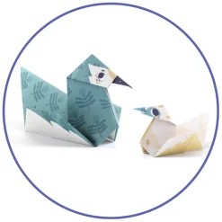 Djeco Askartelusetti Origami eläimet* Lasten Askartelu Ja Piirustus