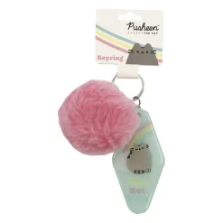 Akowest Avaimenperä Pusheen pinkki Pom Pom* Laukut Ja Asusteet