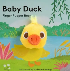 Chronicle Books Baby Duck: Finger Puppet Book* Vauvaperhe|Puuha, Väritys Ja Askartelu