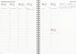 Burde Basic Study A5 2024-2025 musta SKK (lukuvuosikalenteri)* Kalenterit|Opiskelutarvikkeet