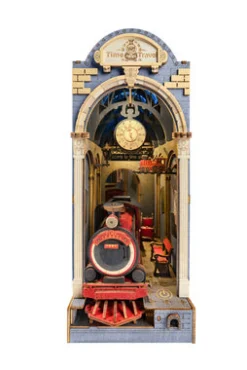Robotime/ Lahjamaa Book Nook Robotime, Time Travel 3D* Sisustus, Sesonkituotteet Ja Kodin Tarvikkeet|Kirjan Ystävä -Kirjatuotteet