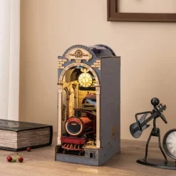 Robotime/ Lahjamaa Book Nook Robotime, Time Travel 3D* Sisustus, Sesonkituotteet Ja Kodin Tarvikkeet|Kirjan Ystävä -Kirjatuotteet