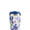 Coffee Cup Chilly's Emma Bridgewater Blue Iris 340 ml