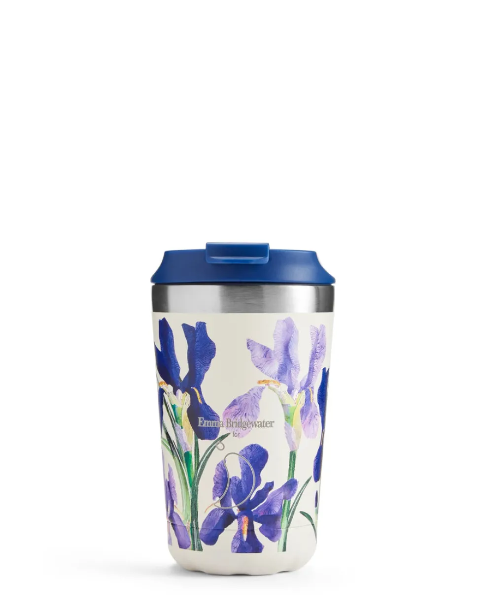 Coffee Cup Chilly's Emma Bridgewater Blue Iris 340 ml