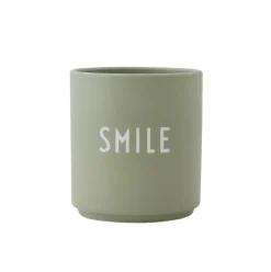 Favourite Cup Smile Design Letters, vihreä