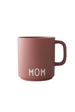 Design Letters Favourite Cup with handle Mom , murrettu punainen* Sisustus, Sesonkituotteet Ja Kodin Tarvikkeet|Tavarat