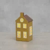 Tammer Brands Oy Finnlumor Talolyhty Copenhagen LED valoilla keltainen 15 cm* Valaisimet Ja Lamput|Sisustus, Sesonkituotteet Ja Kodin Tarvikkeet