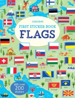 First Sticker Book Flags