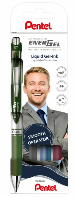 Geelirolleri Pentel Energel BL77 4 kpl