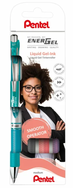 Geelirolleri Pentel Energel BL77 4 kpl