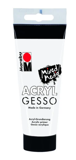 Suomalainen.com Gesso pohjustusaine 100ml, Marabu* Maalausaineet|Akryylimaalaus