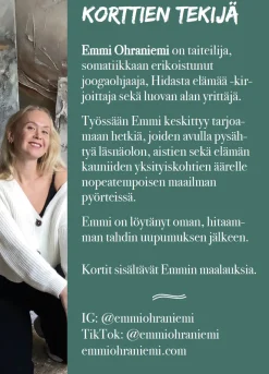 Hitaammassa tahdissa -rauhoittumiskortit uuvahtaneelle Hidasta Elämää