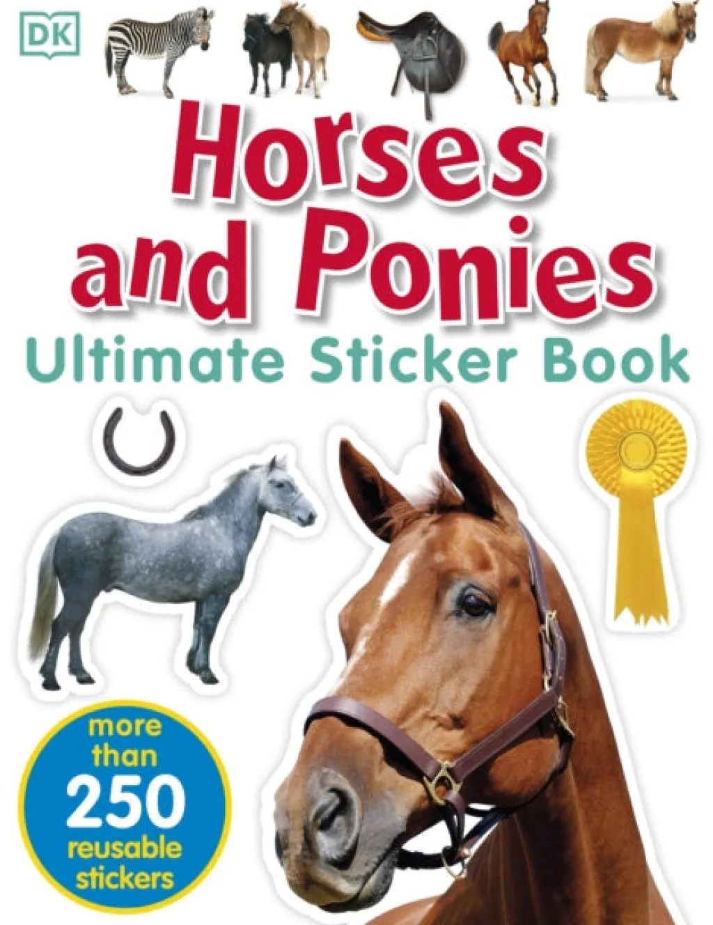 Dorling Kindersley Ltd Horses and Ponies Ultimate Sticker Book* Puuha, Väritys Ja Askartelu