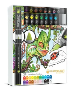 Chameleon Huopakynä 22 kpl Pens Deluxe Set* Piirtäminen Ja Luonnostelu|Värittäminen