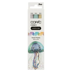 Huopakynä Copic Ciao 3 kpl Pastel