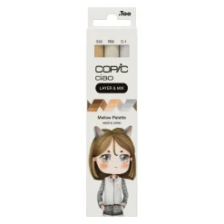 Too Group Huopakynä Copic Ciao 3 kpl Mellow* Copic Huopakynät