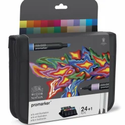 Huopakynä Promarker 24 kpl Arts&Illustration Set, W&N